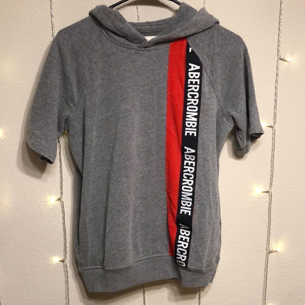 Abercrombie and Fitch Hoodie Short Sleeved Sweatshirt Size11/12